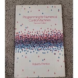 CNC & NC Programming Book Hardcover | Numerical Control Machining Reference